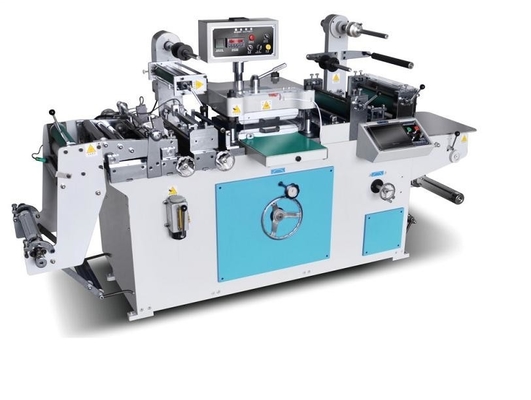 Automatic adhesive label die cutting machine